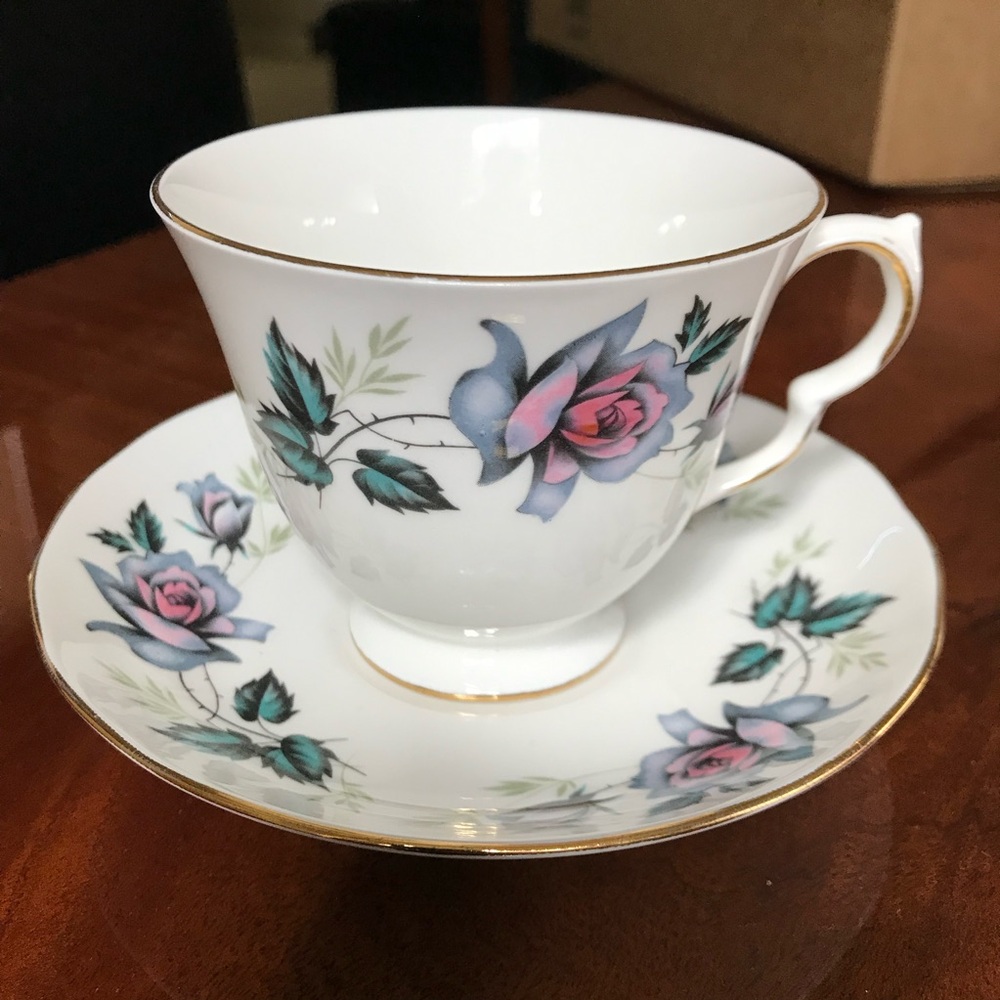 Royal Kent coffee or tea cup and saucer